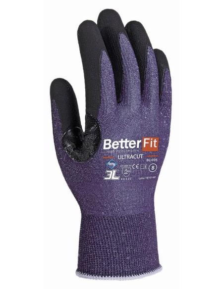 GUANTE BETTERFIT ULTRACUT. TALLAS 6, 7, 8, 9, 10